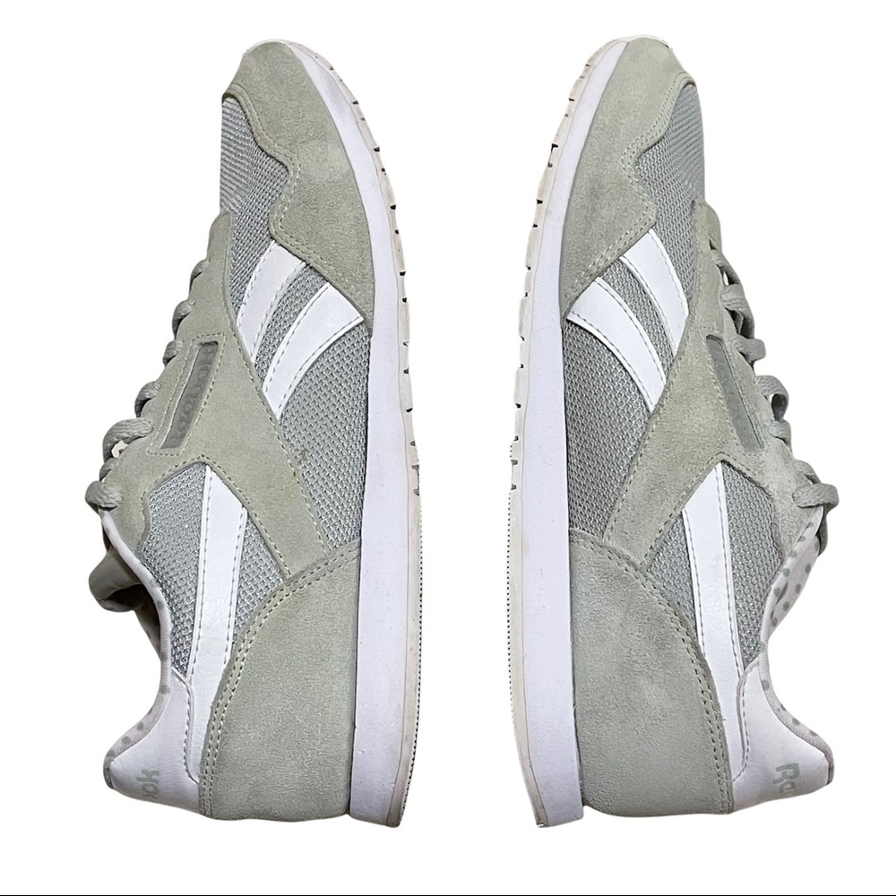 Reebok Women Athletic Sneakers Green and White 8.5